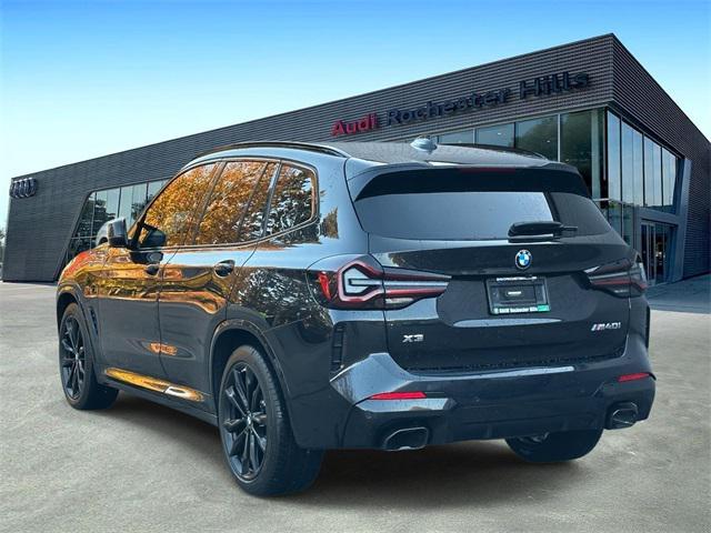 used 2022 BMW X3 car, priced at $36,500