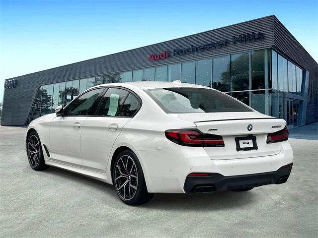 used 2023 BMW M550 car, priced at $61,800