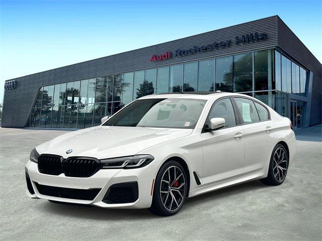 used 2023 BMW M550 car, priced at $61,800