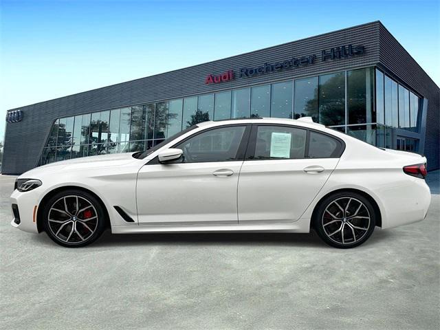 used 2023 BMW M550 car, priced at $61,800