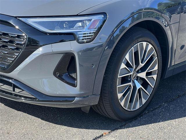used 2024 Audi Q8 e-tron car, priced at $53,500