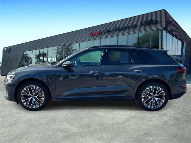 used 2024 Audi Q8 e-tron car, priced at $53,500