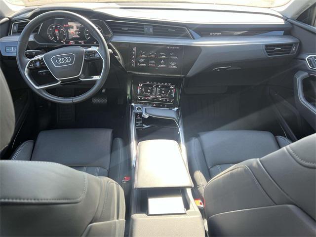 used 2024 Audi Q8 e-tron car, priced at $53,500