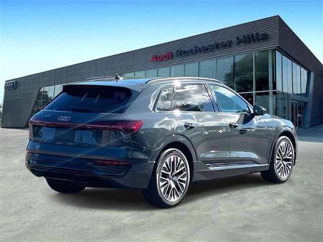 used 2024 Audi Q8 e-tron car, priced at $53,500