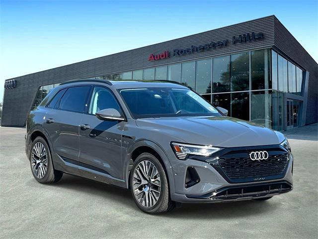 used 2024 Audi Q8 e-tron car, priced at $53,500