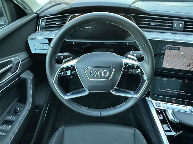 used 2024 Audi Q8 e-tron car, priced at $42,900
