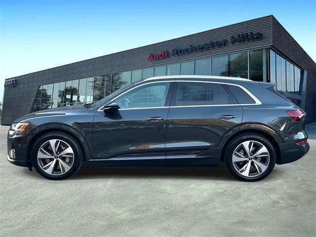 used 2024 Audi Q8 e-tron car, priced at $42,900