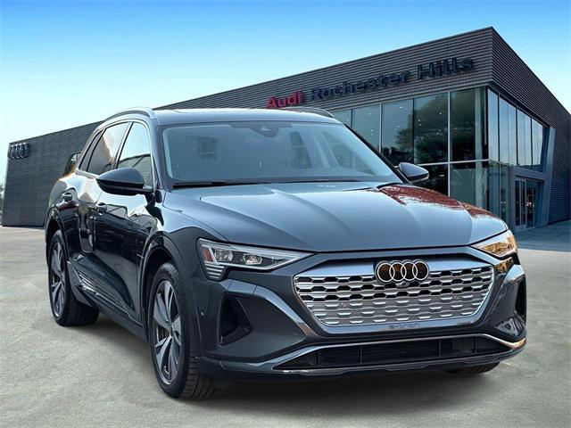 used 2024 Audi Q8 e-tron car, priced at $42,900