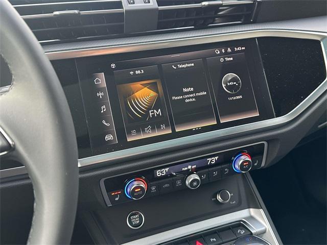 new 2025 Audi Q3 car, priced at $44,060