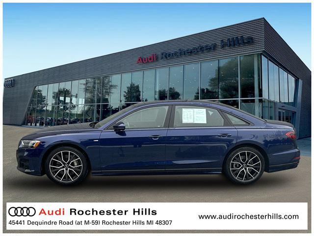 used 2021 Audi A8 car, priced at $40,900