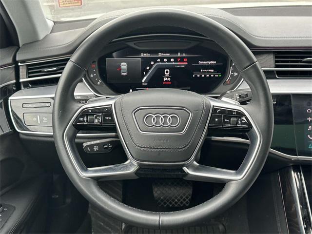 used 2021 Audi A8 car, priced at $52,000