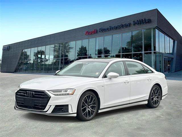 used 2021 Audi A8 car, priced at $52,000