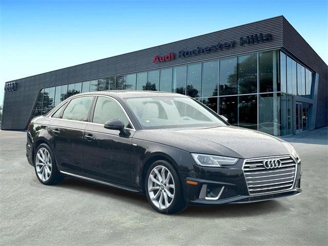 used 2019 Audi A4 car, priced at $20,000