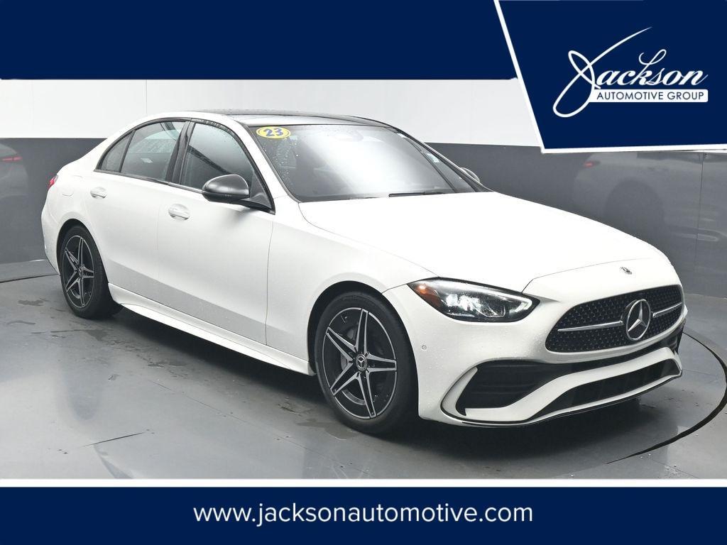 used 2023 Mercedes-Benz C-Class car, priced at $30,240
