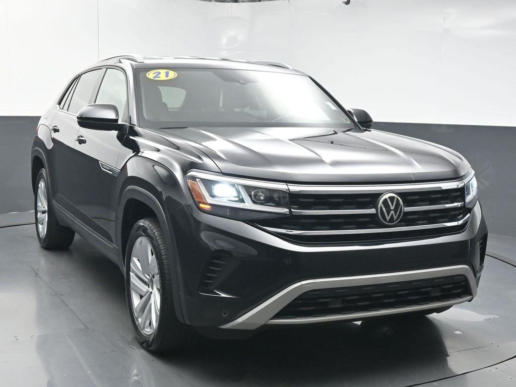 used 2021 Volkswagen Atlas Cross Sport car, priced at $22,427