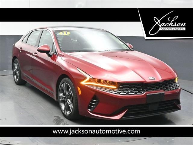 used 2021 Kia K5 car, priced at $19,549