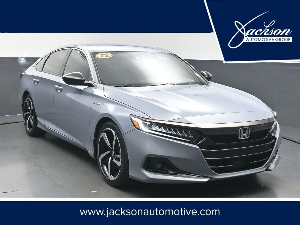 used 2022 Honda Accord Hybrid car, priced at $22,373