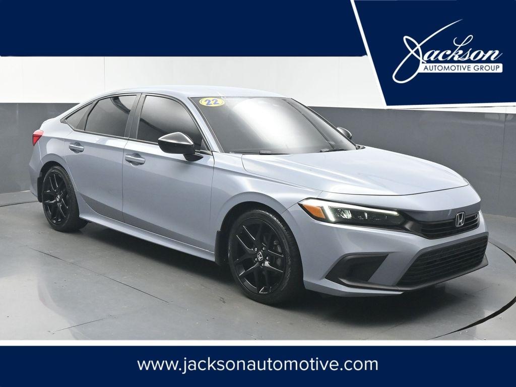 used 2022 Honda Civic car, priced at $22,480