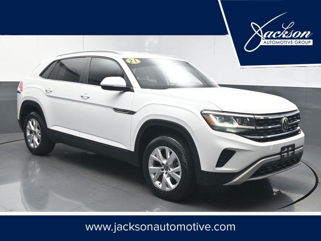 used 2021 Volkswagen Atlas Cross Sport car, priced at $21,763