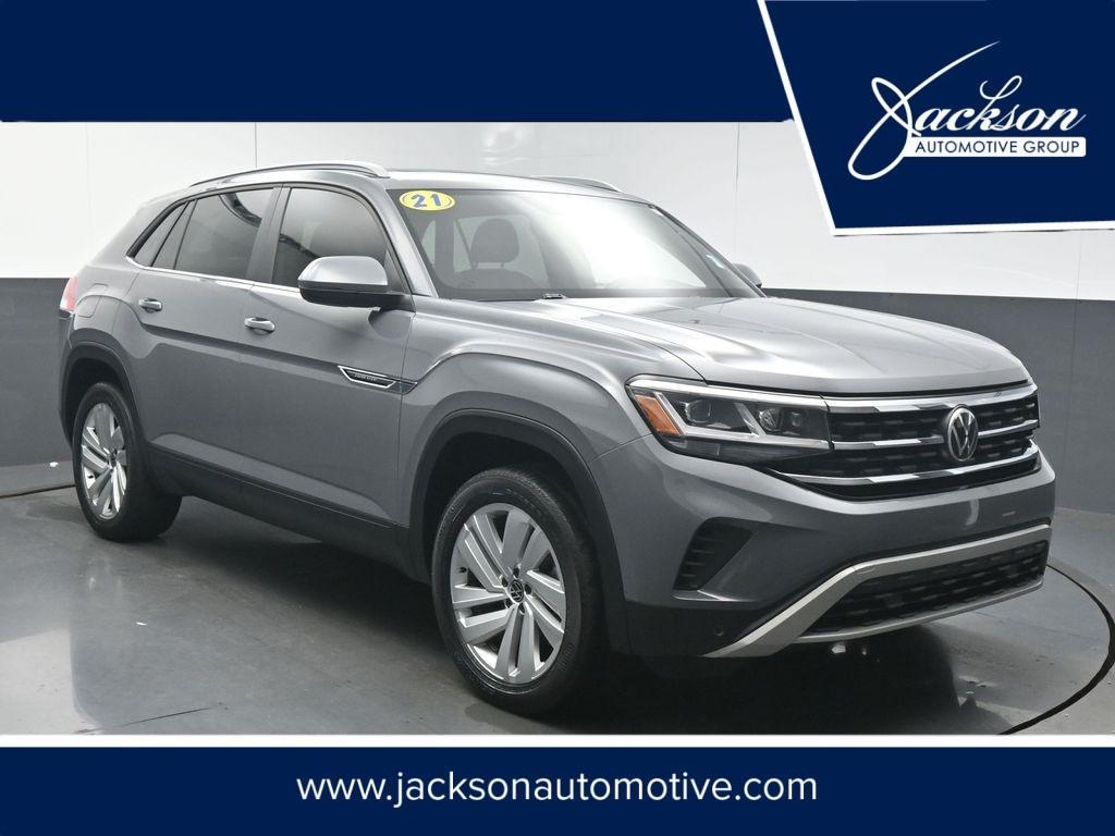 used 2021 Volkswagen Atlas Cross Sport car, priced at $23,164