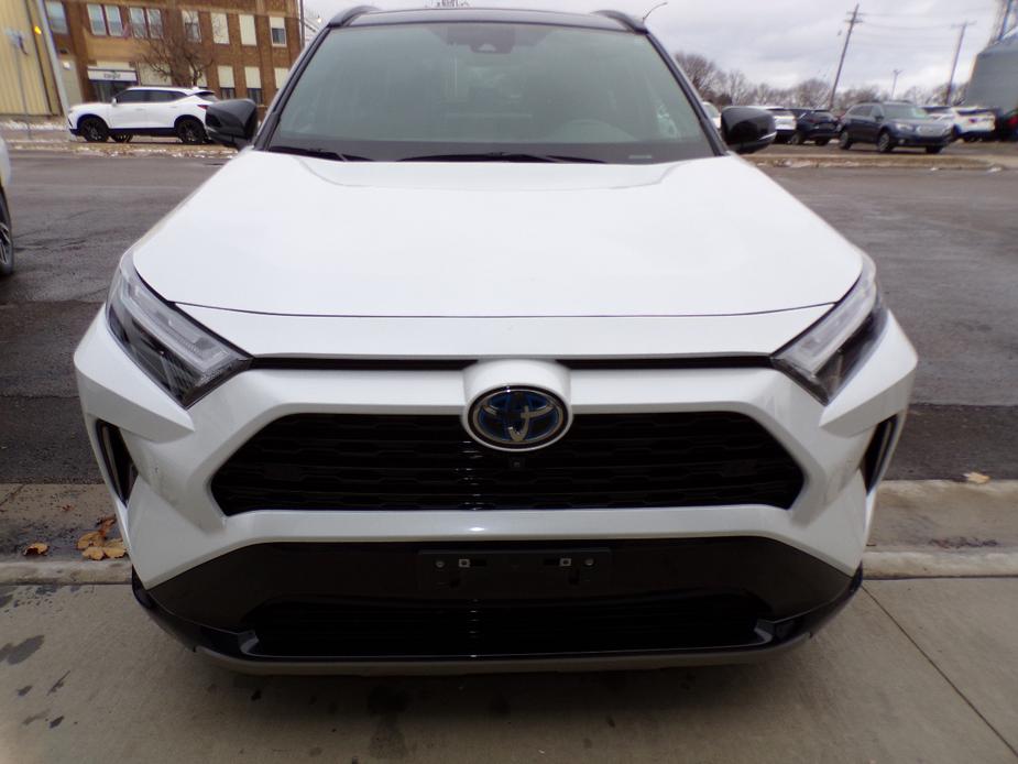 used 2023 Toyota RAV4 Hybrid car, priced at $34,500