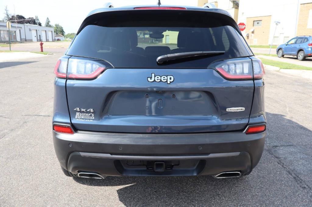 used 2021 Jeep Cherokee car, priced at $16,500