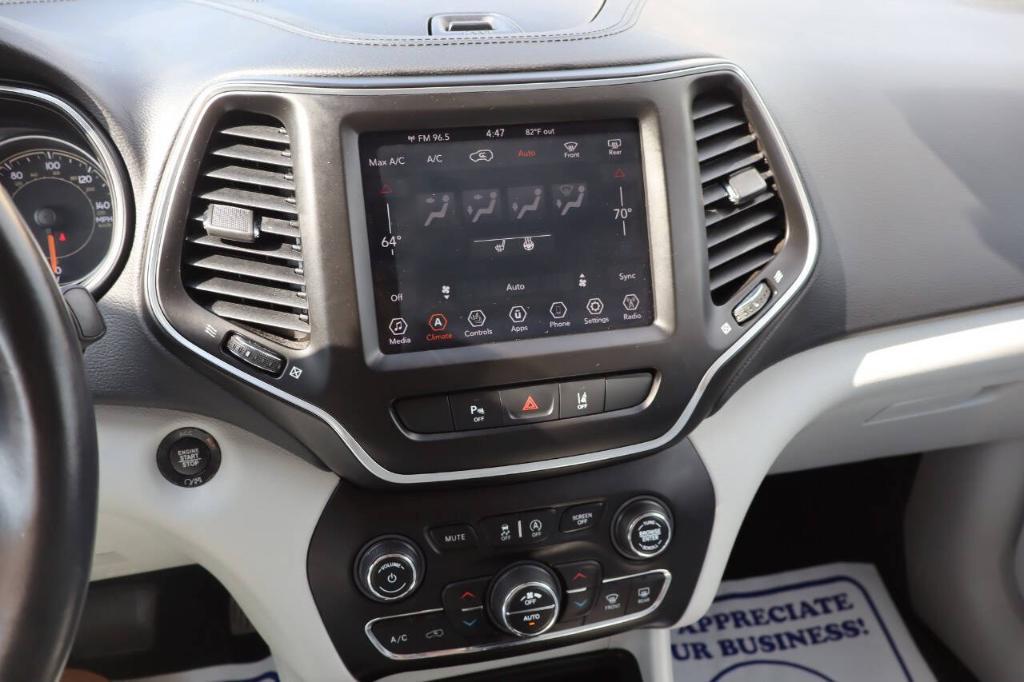 used 2021 Jeep Cherokee car, priced at $16,500