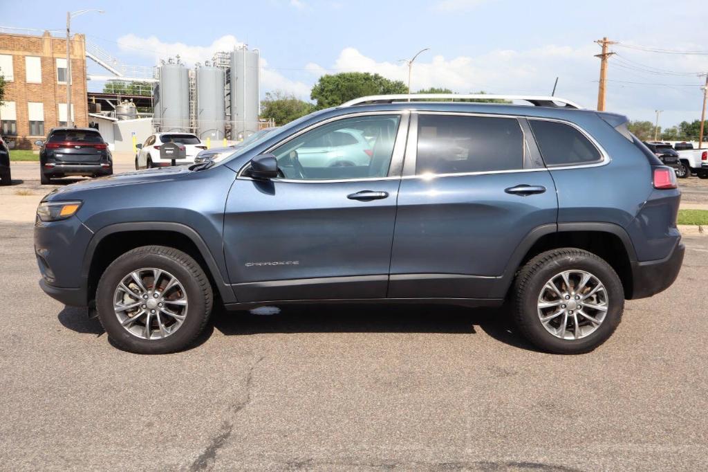 used 2021 Jeep Cherokee car, priced at $16,500