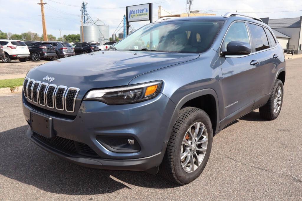 used 2021 Jeep Cherokee car, priced at $16,500