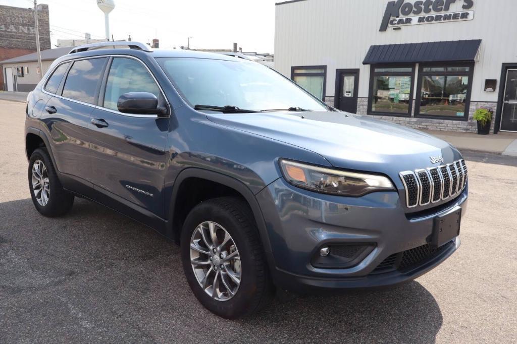 used 2021 Jeep Cherokee car, priced at $16,500