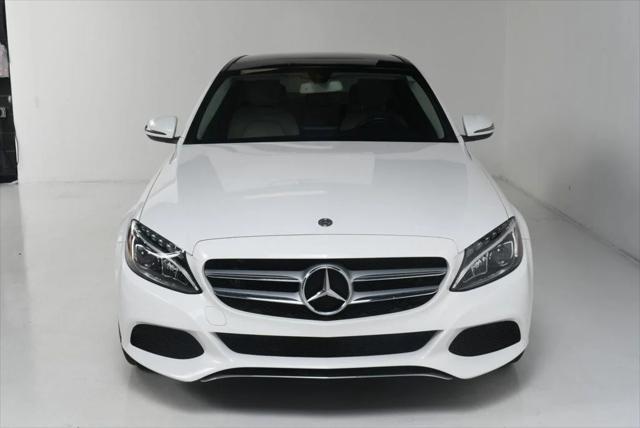 used 2018 Mercedes-Benz C-Class car, priced at $19,900