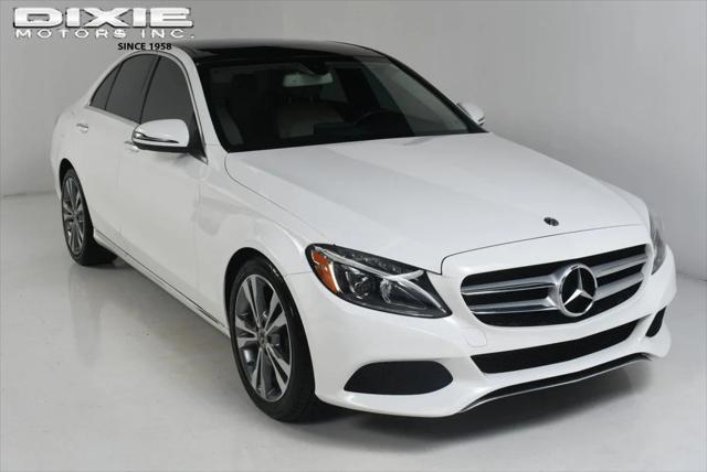 used 2018 Mercedes-Benz C-Class car, priced at $19,900