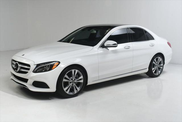 used 2018 Mercedes-Benz C-Class car, priced at $19,900