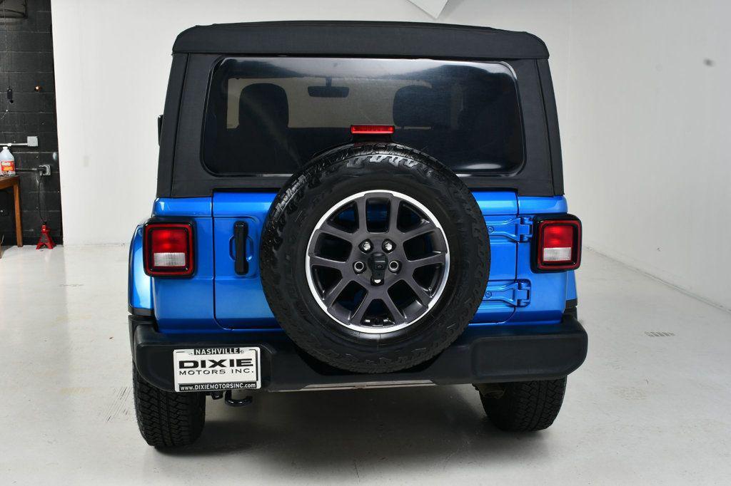 used 2021 Jeep Wrangler car, priced at $29,900