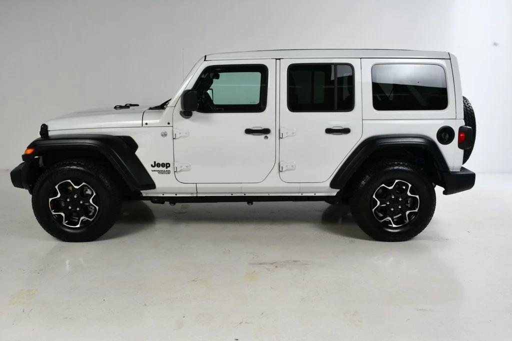 used 2021 Jeep Wrangler Unlimited car, priced at $34,900
