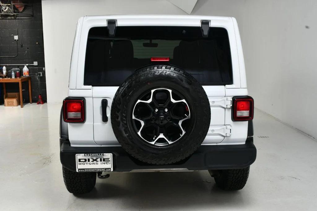 used 2021 Jeep Wrangler Unlimited car, priced at $34,900