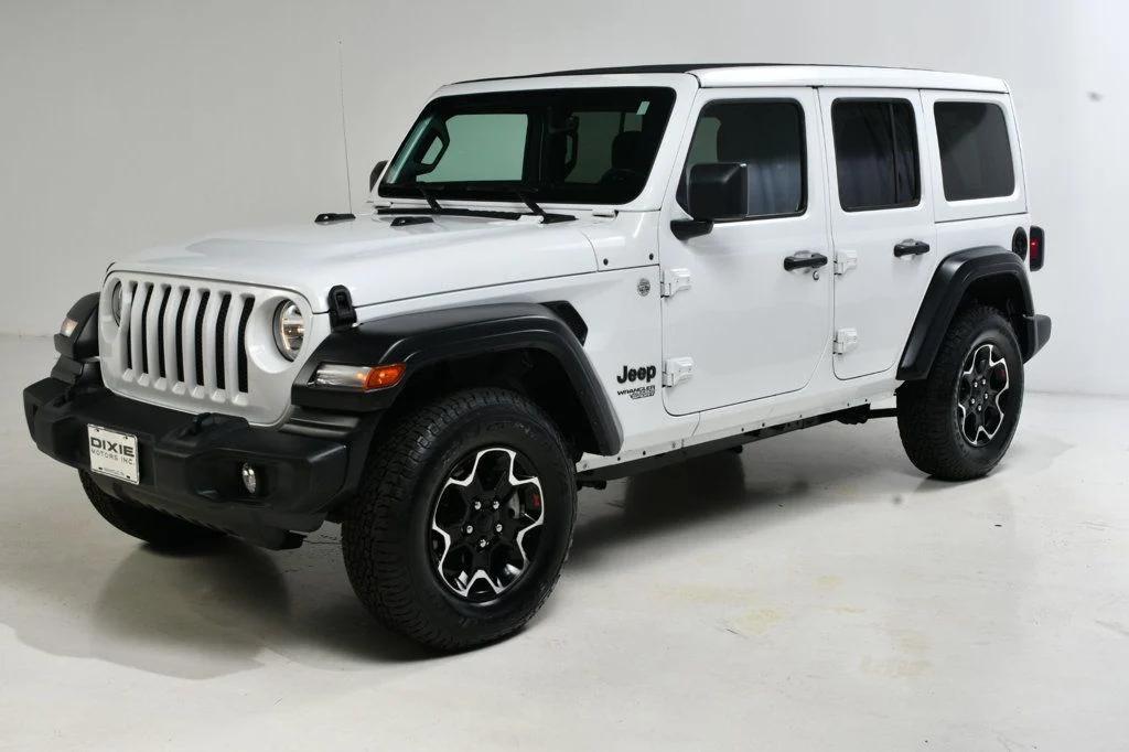 used 2021 Jeep Wrangler Unlimited car, priced at $34,900