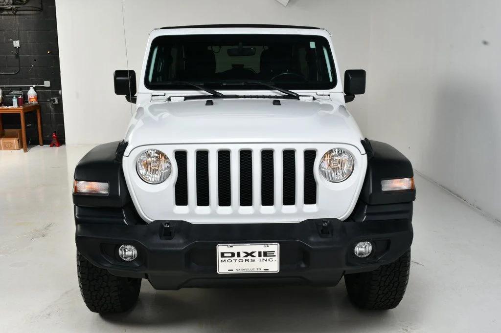 used 2021 Jeep Wrangler Unlimited car, priced at $34,900