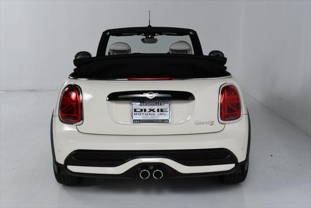 used 2022 MINI Convertible car, priced at $34,900