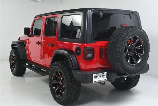 used 2021 Jeep Wrangler Unlimited car, priced at $29,900