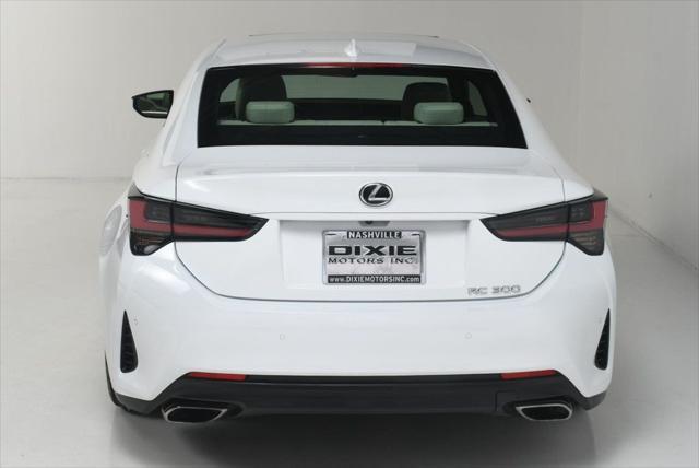 used 2022 Lexus RC 300 car, priced at $42,986