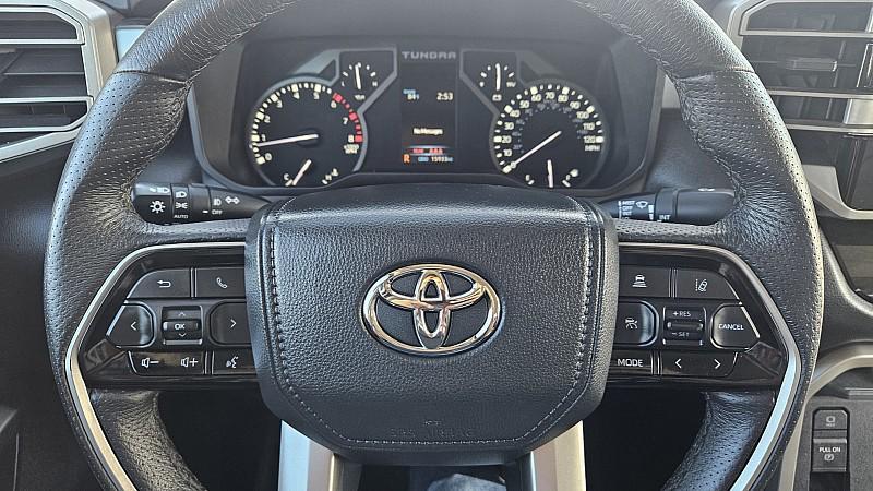 used 2023 Toyota Tundra car, priced at $38,777