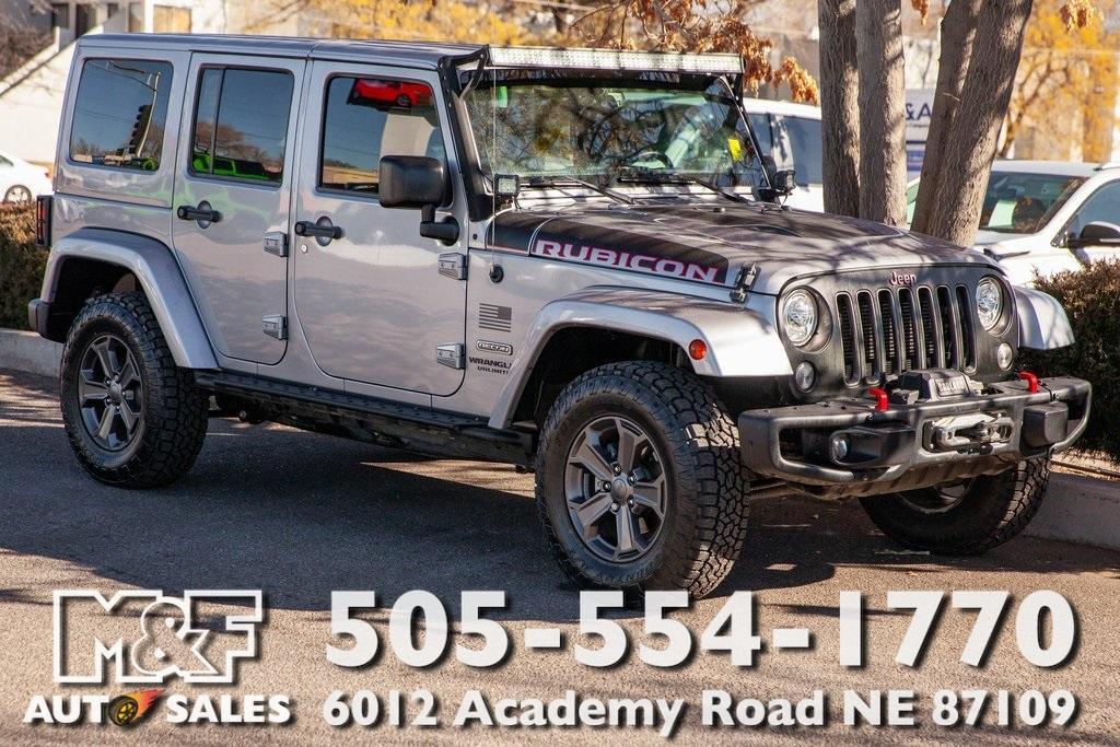 used 2017 Jeep Wrangler Unlimited car, priced at $31,950