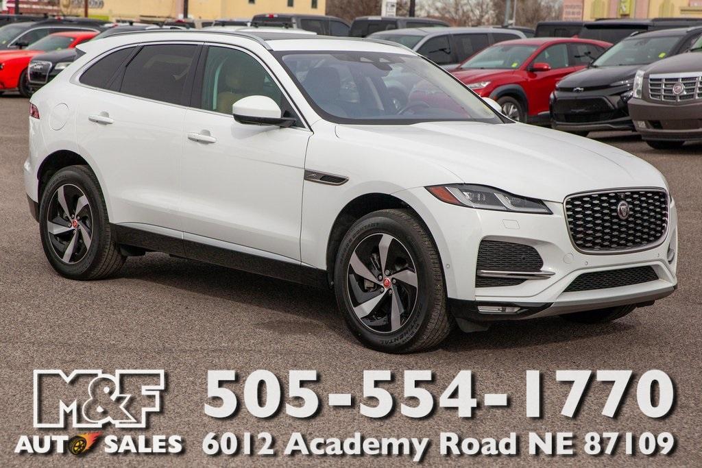 used 2021 Jaguar F-PACE car, priced at $35,950