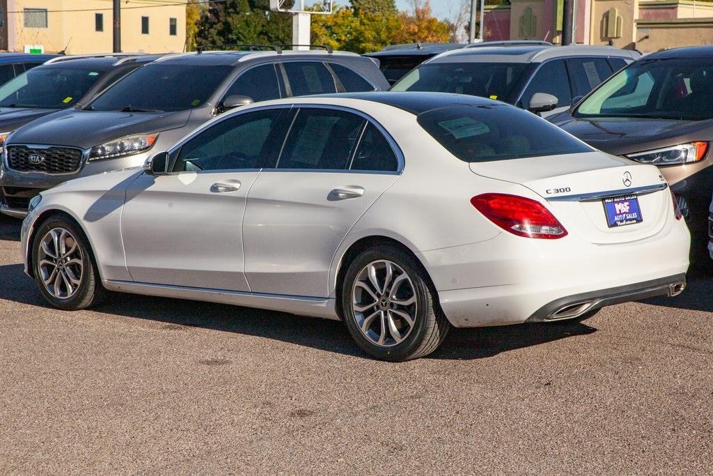 used 2018 Mercedes-Benz C-Class car, priced at $19,950