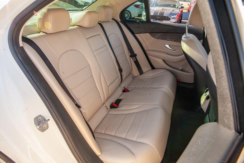 used 2018 Mercedes-Benz C-Class car, priced at $19,950