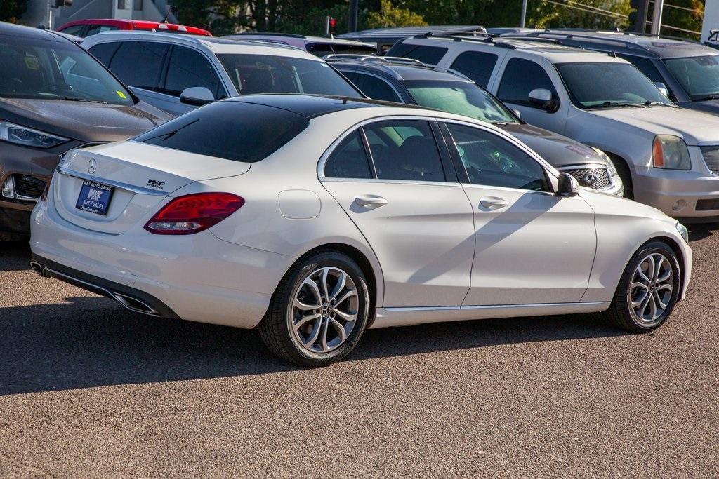 used 2018 Mercedes-Benz C-Class car, priced at $19,950