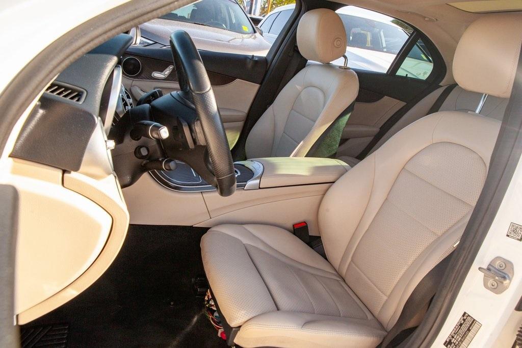 used 2018 Mercedes-Benz C-Class car, priced at $19,950