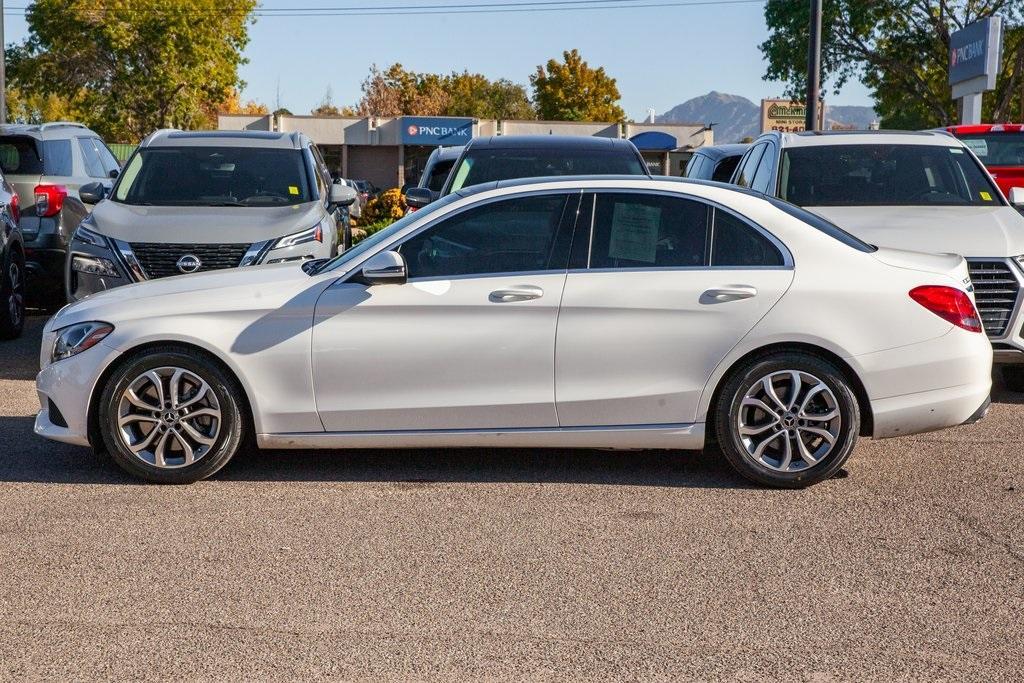 used 2018 Mercedes-Benz C-Class car, priced at $19,950