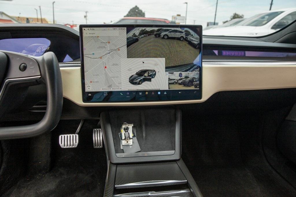 used 2021 Tesla Model S car, priced at $55,950